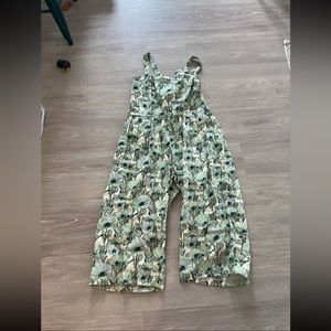 NWT Kate Quinn tie-back jumpsuit -XL organic cotton